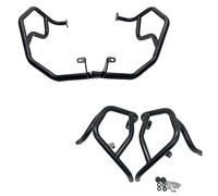 Moteur Barres Protection Cage Cascade pour Tiger 900GT PourRally Pro 2020-2023, Pare-Chocs Protection Moteur Accessoires Noir(Black-1 Set)