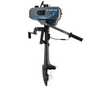 Moteur bateau 2 temps 3,5 PS - Moteur hors-bord - Refroidissement à eau- Moteur à essence - Système CDI - Bateau pneumatique