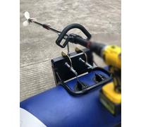 Moteur Bateau Hors-bord Kayak, Perceuse, Hélice Portative, Moteur Hors-bord de Secours avec Poignée et Support, Kit de Moteur Électrique pour Planche à Pagaie Monté(L)