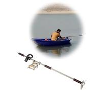 Moteur Bateau Hors-bord Moteur Électrique pour Kayak Gonflable, Pagaie de Secours Sans Fil avec Poignée et 3 Pales, Kit D'hélice pour Petit Bateau Et Perceuse pour Kayak Flottant.(B,L)