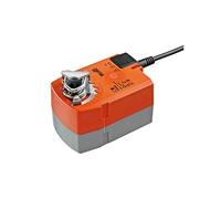 Moteur BELIMO TF230 avec retour à ressort, marche/arrêt pour volets de ventilation avec fonction de sécurité à environ 0,5 m² (2,5 nm). Temps de rotation du moteur < 75s. Temps d'intervention du