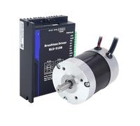Moteur BLDC sans balais 101W, 3000 tr/min, Nema 23, Kit triphasé 24V DC avec entraînement analogique RS485 for CNC, 1 pièce