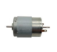 Moteur bricolage RS-385PH-17120/16140/15155 moteur petit aspirateur moteur bricolage jouet moteur Machine à Air chaud moteur 385 DC moteur 12V 24V pompes moteur) FUZEGRDLI (Color : 385-17120 Dual Sha