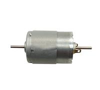Moteur bricolage RS-385PH-17120/16140/15155 moteur petit aspirateur moteur bricolage jouet moteur Machine à Air chaud moteur 385 DC moteur 12V 24V pompes moteur) FUZEGRDLI (Color : 385-16140 Dual Sha