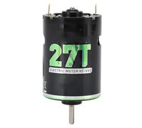 Moteur brossé 540, Dissipateur Thermique Bleu, Grands Aimants de Torsion et Rotors, Moteur brossé RC à Réponse Rapide pour Voiture de Course de Véhicule Tout-Terrain 1/10 (27T)