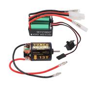 Moteur Brossé Esc Combo 540 Moteur Brossé Avec Esc Brossé 65a Pour Axial Pour Scx10 90046 Pour Traxxas Pour Tamiya