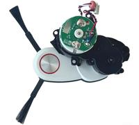Moteur brosse latérale de rechange pour aspirateur robot compatible avec Qrevo Pro Master V20 et G20 pour améliorer l'efficacité du nettoyage (blanc)
