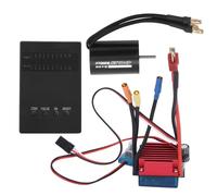 Moteur Brushless 2430 6300KV, ESC 25A avec Carte de Programmation, Ensemble pour Voiture RC 1/16 1/18 - Haute Performance, Dissipation Thermique Avancée, Pilotage Précis et F