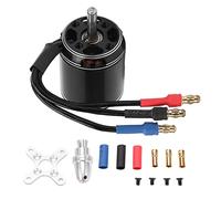 Moteur Brushless RC D2836EVO 3-4S Lipo, 28x36mm, Aluminium Noir - Haute Performance, Faible Bruit, Idéal pour Multicoptères et Hélicoptères RC (1100KV)