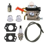 Moteur Carb Carburateur Compatible Avec Taille-haie Pour HS81 HS81R HS81RC HS86 HS86R HS86T Remplace Modèle Pour ZAMA C1Q-S225 Moto Carburateur(With accessories)