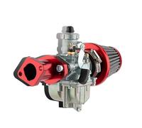 Moteur Carb Carburateur VM22 Pour Predator 212cc 196cc Pour Coleman CT200U BT200X Pour Mini Bike KT196 Go Kart GX160 GX200 6.5hp Clone Engine Air Filter Carburateur(Rouge)