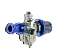 Moteur Carb Carburateur VM22 Pour Predator 212cc 196cc Pour Coleman CT200U BT200X Pour Mini Bike KT196 Go Kart GX160 GX200 6.5hp Clone Engine Air Filter Carburateur(Bleu)