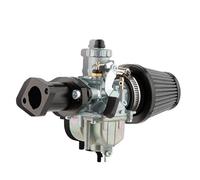 Moteur Carb Carburateur VM22 Pour Predator 212cc 196cc Pour Coleman CT200U BT200X Pour Mini Bike KT196 Go Kart GX160 GX200 6.5hp Clone Engine Air Filter Carburateur(Le noir)