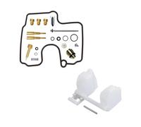 Moteur Carb Kit Réparation Carburateur Joints Gicleurs Pièces Rechange Pour Suzuki Pour Epicuro 125 UC125 Carburateur(Repair and Float)