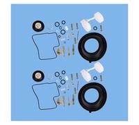 Moteur Carb Kit Réparation Carburateur Moto 2 Ensembles Diaphragme Flotteur Vanne D'arrêt Adapté À Pour Shadow VT1100 VT 1100 DWCX Carburateurs