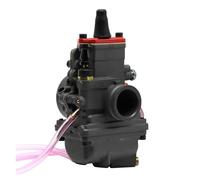 Moteur Carb Pour Carburateur Mikuni Pour Vergaser TM24 TM28 TM30 TM34 TM32 TM38 Robinet À Glissière Plate TM34-2 42-6100 Moto Carburateur(24mm grey)