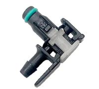 moteur carburant pour buse Adaptateurs de raccord tuyau carburant automobile, 10 pièces, adaptés aux injecteurs Bosch, à trois voies, retour bidirectionnel, prise rapide(TWO WAYS)