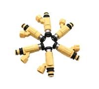 moteur carburant pour buse Convient Pour Yamaha F200-F225 Hors-bord 2002-2012 CDH240 69J-13761-00 69J137610000 6 Pièces Injecteurs De Carburant Buse