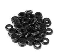 moteur carburant pour buse Lot de 100 joints toriques pour injecteur de carburant automobile, bague d'étanchéité, joint plat, rondelle, bague en caoutchouc Injecteur de carburant pour voiture