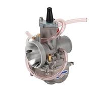 Moteur Carburateur Carburateur Universel Moto pour PWK 24 26 28 30 32 34Mm avec Gicleur Puissance Compatible avec Moteurs 2T 4T Quads Karts Et Buggies 75 À 250cc(24MM)