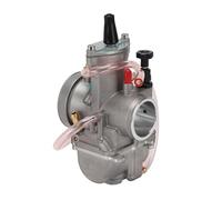 Moteur Carburateur Carburateur Universel pour Motos Scooters Motocross Et Autres Véhicules De Course Tout-Terrain pour PWK 24 26 28 30 32 34mm- Pièce De Rechange(Grey 32mm)