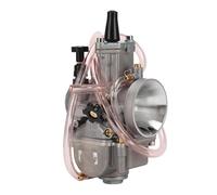 Moteur Carburateur Carburateur Universel pour Motos Scooters Motocross Et Autres Véhicules De Course Tout-Terrain pour PWK 24 26 28 30 32 34mm- Pièce De Rechange(Grey 30mm)