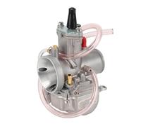 Moteur Carburateur Carburateur Universel pour Motos Scooters Motocross Et Autres Véhicules De Course Tout-Terrain pour PWK 24 26 28 30 32 34mm- Pièce De Rechange(Grey 28mm)