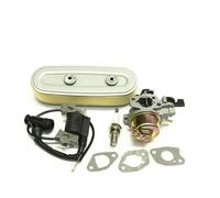Moteur Carburateur Ensemble Kit d'entretien de bougie d'allumage pour carburateur GXV160 GXV160, joint de filtre et bobine d'allumage