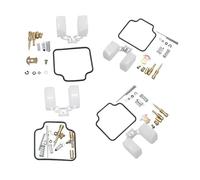 Moteur Carburateur Kit Reconstruction Carburateur Moto Membrane Diaphragme (18mm) Pour Scooter Cyclomoteur Pour GY6 50 60 80cc PD18J PD19J Carb(4 set)