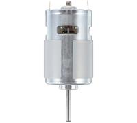 Moteur Cc 24 V 80 W Cylindrique à Roulements, Couple Élevé | Acier Inoxydable, Cuivre et Aimant, Rotation Avant Arrière, Argenté, pour Projets DIY et Usage Polyvalent