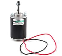 Moteur CC à aimant permanent haute vitesse 12 V 24 V 30 W, rotation CW CCW, grand générateur de torsion pour machine à barbe à papa, petit banc de coupe, rectifieuse, équipement (24V6000 tr/min)