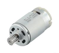 Moteur CC à couple élevé pour enfants, moteur de véhicule électrique 6 V 12 V avec boîte de vitesses à 12 dents, compatible avec les modèles RS550 RS390 RS380, vitesse rapide
