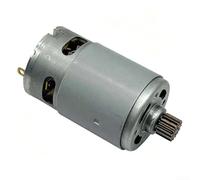 Moteur CC modèle 550 Sortie 14,4 V avec engrenage à 15 dents pour petites applications de perceuse électrique, y compris les tables de travail et les unités portatives