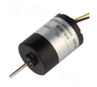 Moteur CC sans balais 2838, 12 V, silencieux, couple élevé, rotation positive et négative, petit moteur 24 V à vitesse micro-réglable(Only the motor,3500 RPM,24V)