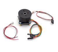 Moteur CC sans balais à arbre creux 2804, avec encodeur magnétique AS5600, capteur Hall, rotor extérieur, kit de moteur BLDC, support de contrôle FOC