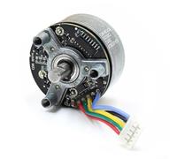 Moteur CC sans balais de 38 mm avec contrôleur, couple élevé 7,4 V 3700 tr/min pour régulation de la vitesse PWM, moteur à rotor extérieur BLDC pour automatisation industrielle