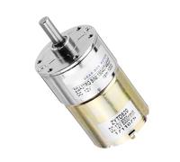 moteur courant continu ZGA37RG - moteur à engrenages 12V 24V cc, 2.5 tr/min/5 tr/min/10 tr/min/50 tr/min/100 tr/min/150 tr/min/200 tr/min/300 tr/min/550 tr/min/1000 tr/min, sortie d'arbre Central (Si