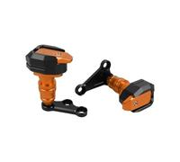 Moteur Crash Pad Anti-Chute pour Cadre De Moto pour YZF pour R3 pour R25 pour YZF-R3 pour YZFR3 2015-2019(Orange)