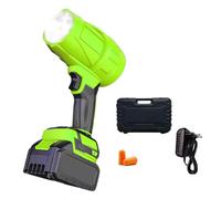 Moteur d ' air sans fil Compact de 24.5cm, avec bloc d ' énergie à 10 cellules, longue durée pour la maison et l ' usine, ventilateur à batterie à changement rapide