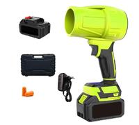 Moteur d ' air sans fil Compact de 24.5cm, avec bloc d ' énergie à 10 cellules, longue durée pour la maison et l ' usine, ventilateur à batterie à changement rapide