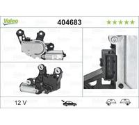 Moteur D’Essuie-Glace OEM Valeo 404683 Pour Skoda Octavia 98-10 Arrière