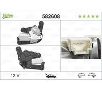 Moteur d’essuie-glace Valeo OEM Citroën C4 09-22 582608 (12V)