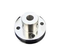 Moteur d'accouplement à bride rigide, 2mm 14mm, arbre de guidage, coupleur, connecteur moteur, réglable, 1 pièce(6.35mm)