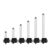 Moteur d'actionneur linéaire 6V/12V/24V DC, levage électrique avec plage de course de 10 à 200mm adapté(IP70YR,100MM_30MM/S_24V)