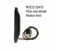 Moteur d'aiguillage droit -HOe-1/87-ROCO 32419