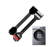 Moteur d'appareils électroménagers : support réglable de 50 à 84 cm, base en fer lourd + PP, rouleau rétractable avec 24 roues | Moteur d'appareils ménagers pour sèche-cheveux, réfrigérateurs et