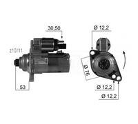 Moteur D'Arrêt EM273Q LRS01673 TS18E1B 02Z 911 023 H S0090 DRT0250X 199077