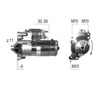 Moteur D'Arrêt EM333Q 96 545 956 80 8EA 738 258-821 1810A111 CST15117RS