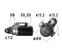 Moteur D'Arrêt EM569Q CC1T 11000 EA 0 986 025 200 CC1T 11000 EC 1745178