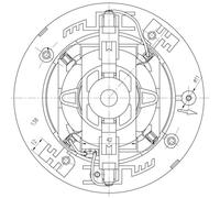 Moteur D'Aspirateur 2190861019 Faure Arthur Martin